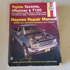 Haynes Toyota Tacoma 4Runner & T100 Repair Manual